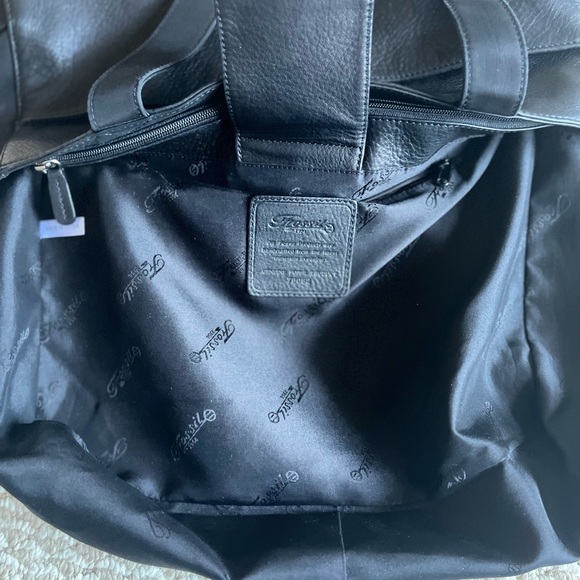 Fossil leather nylon tote - Picture 14 of 16